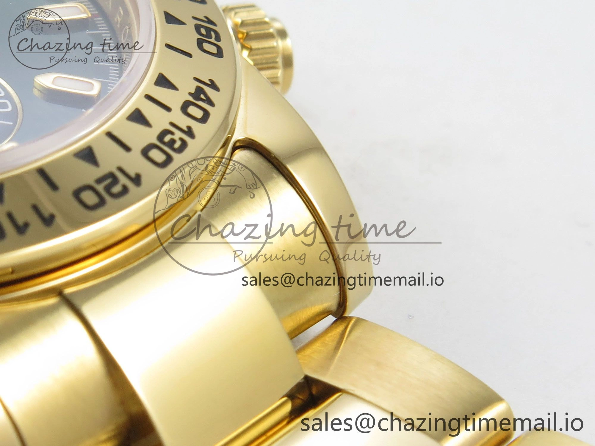 Daytona 116508 ZF 1:1 Best Edition Green Dial on YG Bracelet SH4130 (Gain Weight) Unisex 223