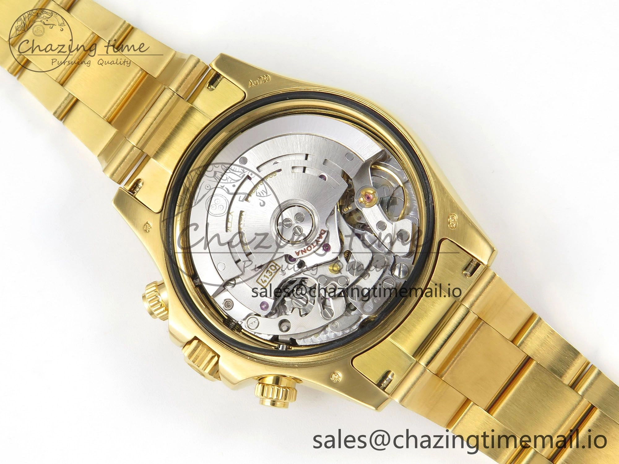 Daytona 116508 ZF 1:1 Best Edition Green Dial on YG Bracelet SH4130 (Gain Weight) Unisex 223