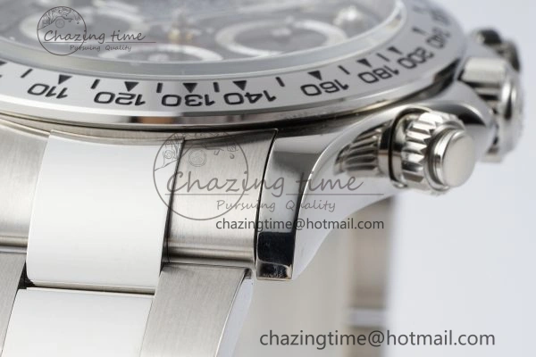 Daytona 116509 BTF 1:1 Best Edition 904L SS Case and Bracelet Black Diamonds Dial SA Comfortable 2098