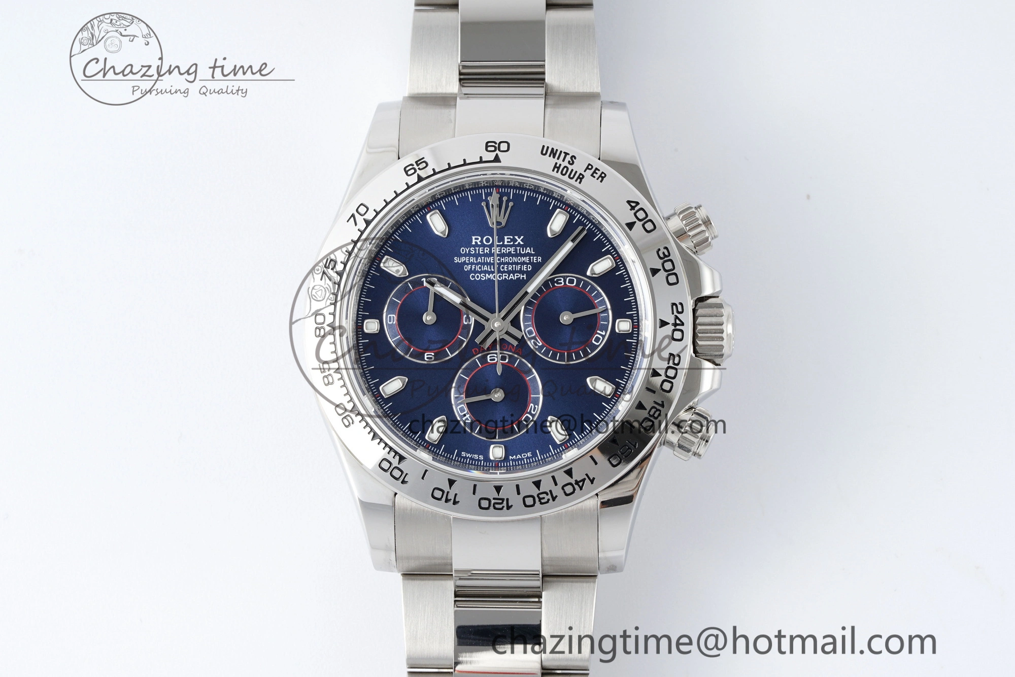 Daytona 116509 BTF 1:1 Best Edition 904L SS Case and Bracelet Blue Dial SA Seasonal 2099