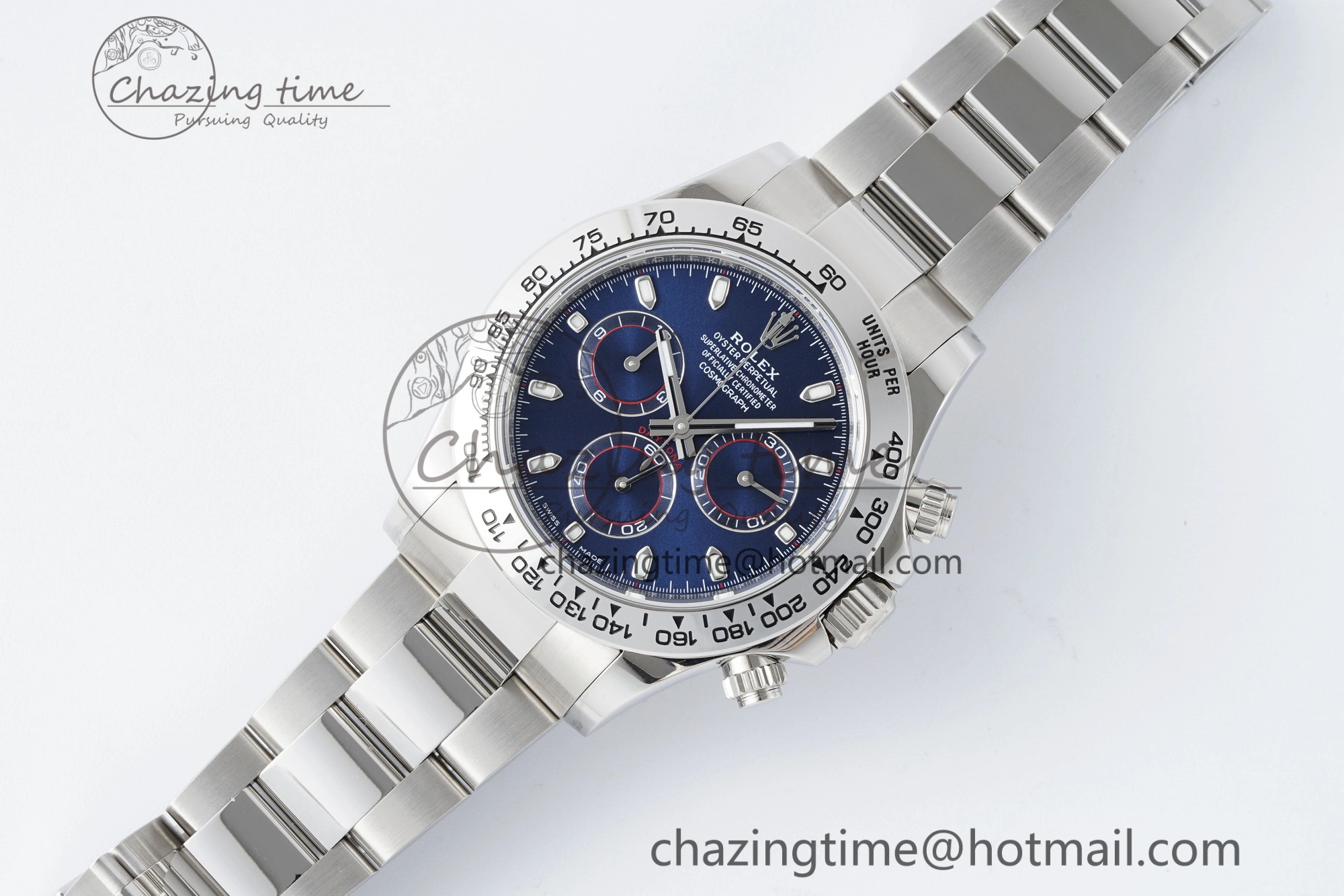 Daytona 116509 BTF 1:1 Best Edition 904L SS Case and Bracelet Blue Dial SA Seasonal 2099