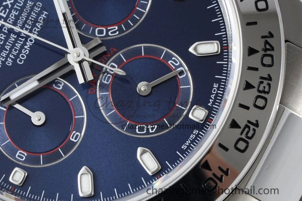 Daytona 116509 BTF 1:1 Best Edition 904L SS Case and Bracelet Blue Dial SA Seasonal 2099