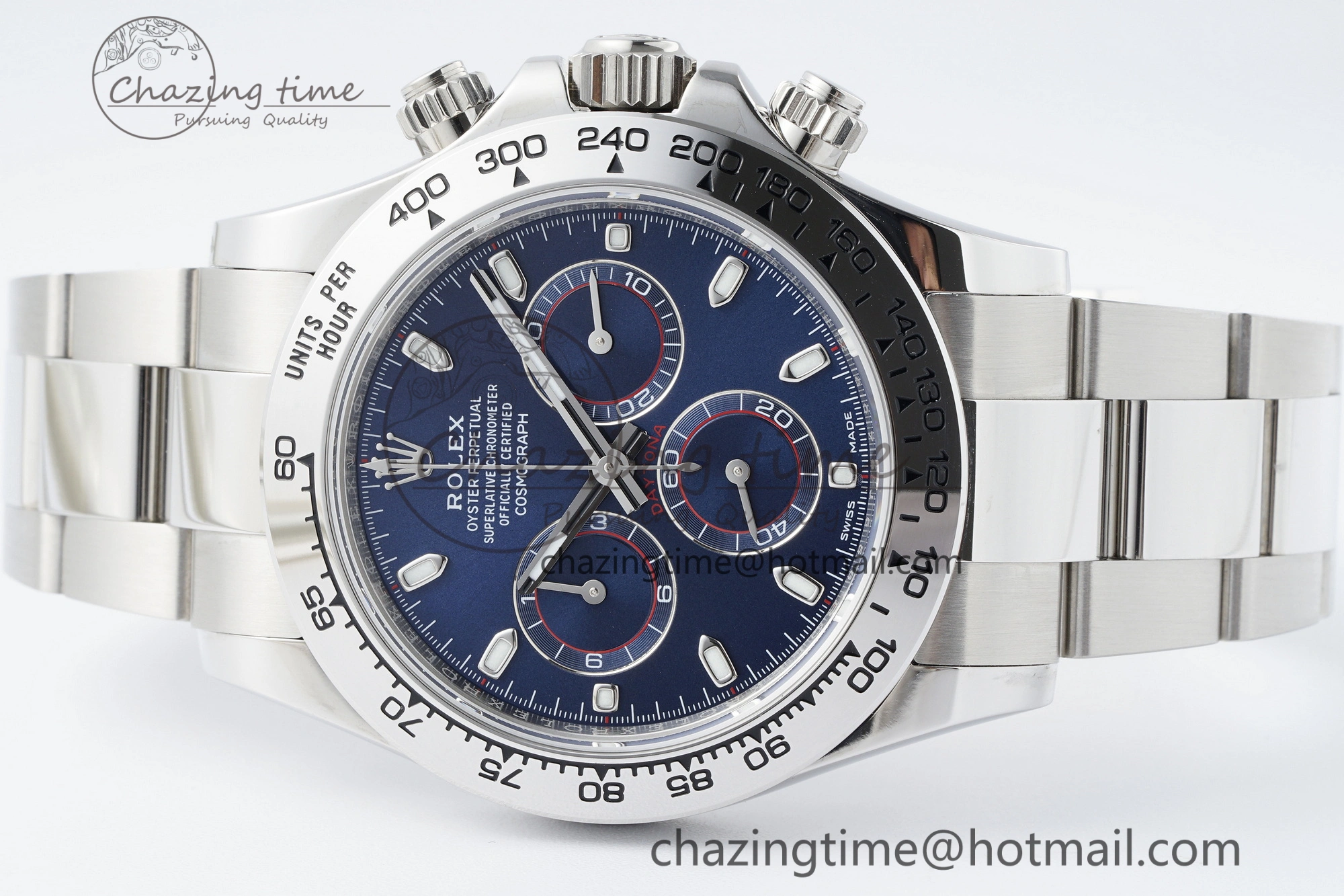 Daytona 116509 BTF 1:1 Best Edition 904L SS Case and Bracelet Blue Dial SA Seasonal 2099