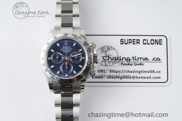 Daytona 116509 BTF 1:1 Best Edition 904L SS Case and Bracelet Blue Dial SA Seasonal 2099