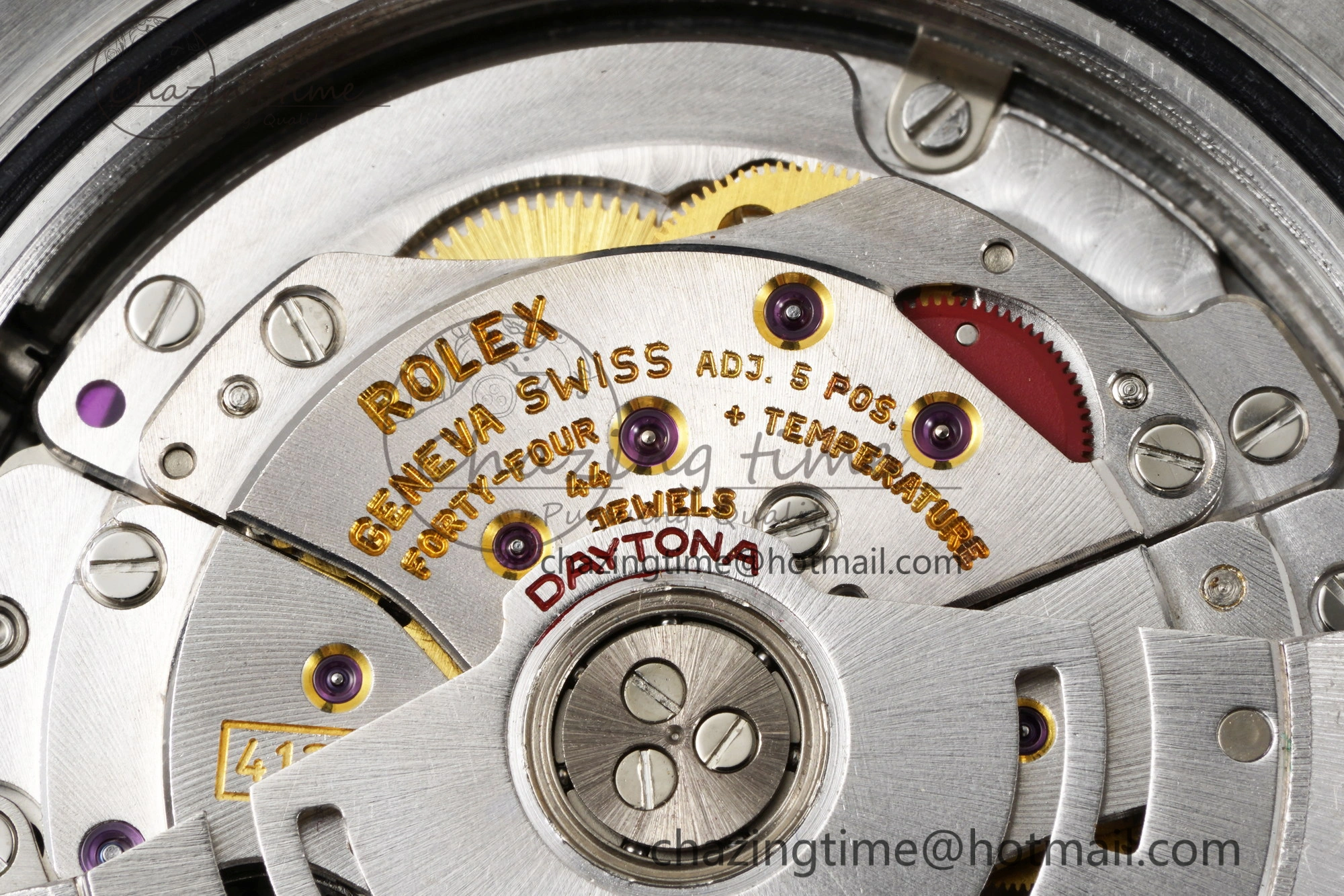 Stylish Daytona 116509 Clean 1:1 Best Edition 904L SS Case Gray Dial on Rubber Strap SA4130 V 2156