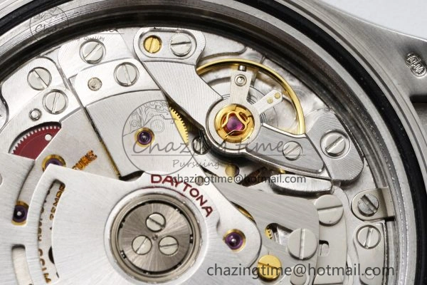 Stylish Daytona 116509 Clean 1:1 Best Edition 904L SS Case Gray Dial on Rubber Strap SA4130 V 2156