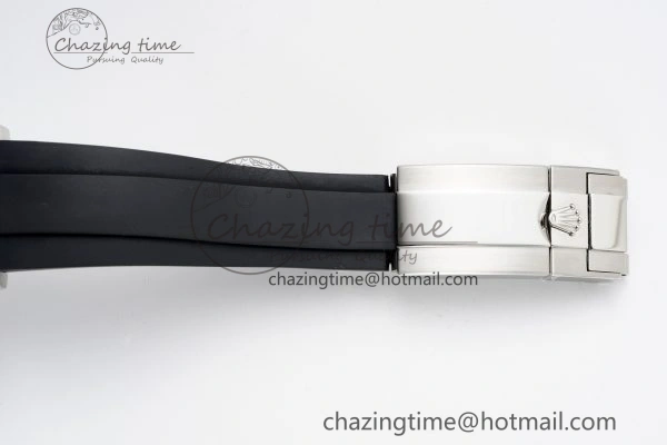 Stylish Daytona 116509 Clean 1:1 Best Edition 904L SS Case Gray Dial on Rubber Strap SA4130 V 2156