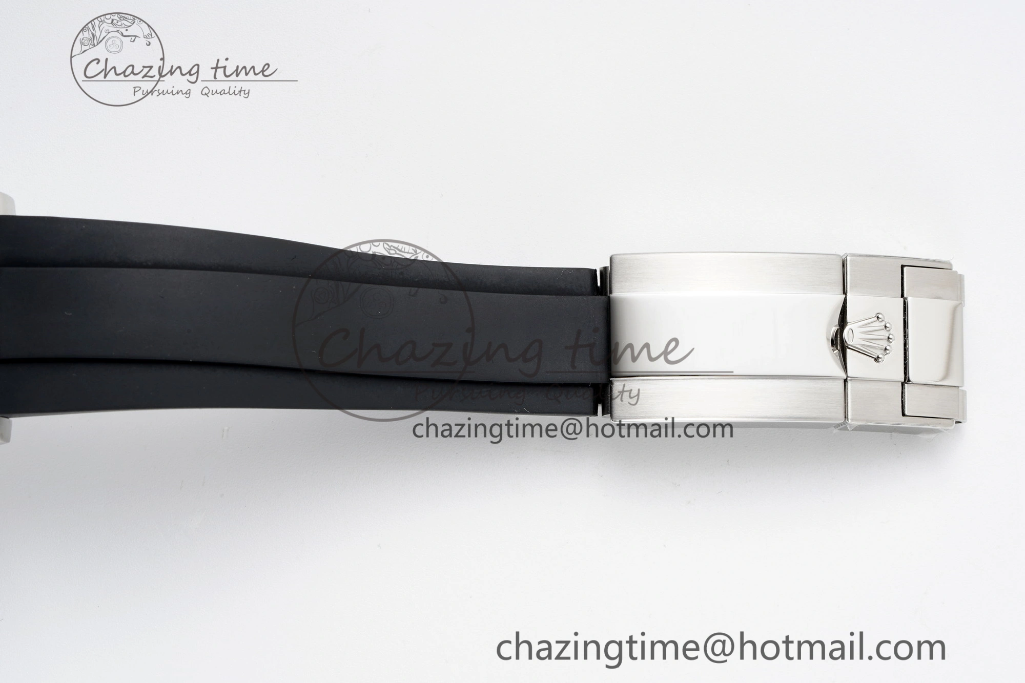 Stylish Daytona 116509 Clean 1:1 Best Edition 904L SS Case Gray Dial on Rubber Strap SA4130 V 2156