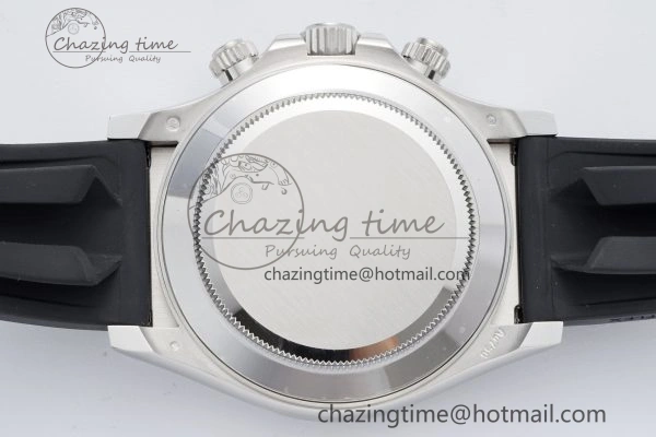 Stylish Daytona 116509 Clean 1:1 Best Edition 904L SS Case Gray Dial on Rubber Strap SA4130 V 2156