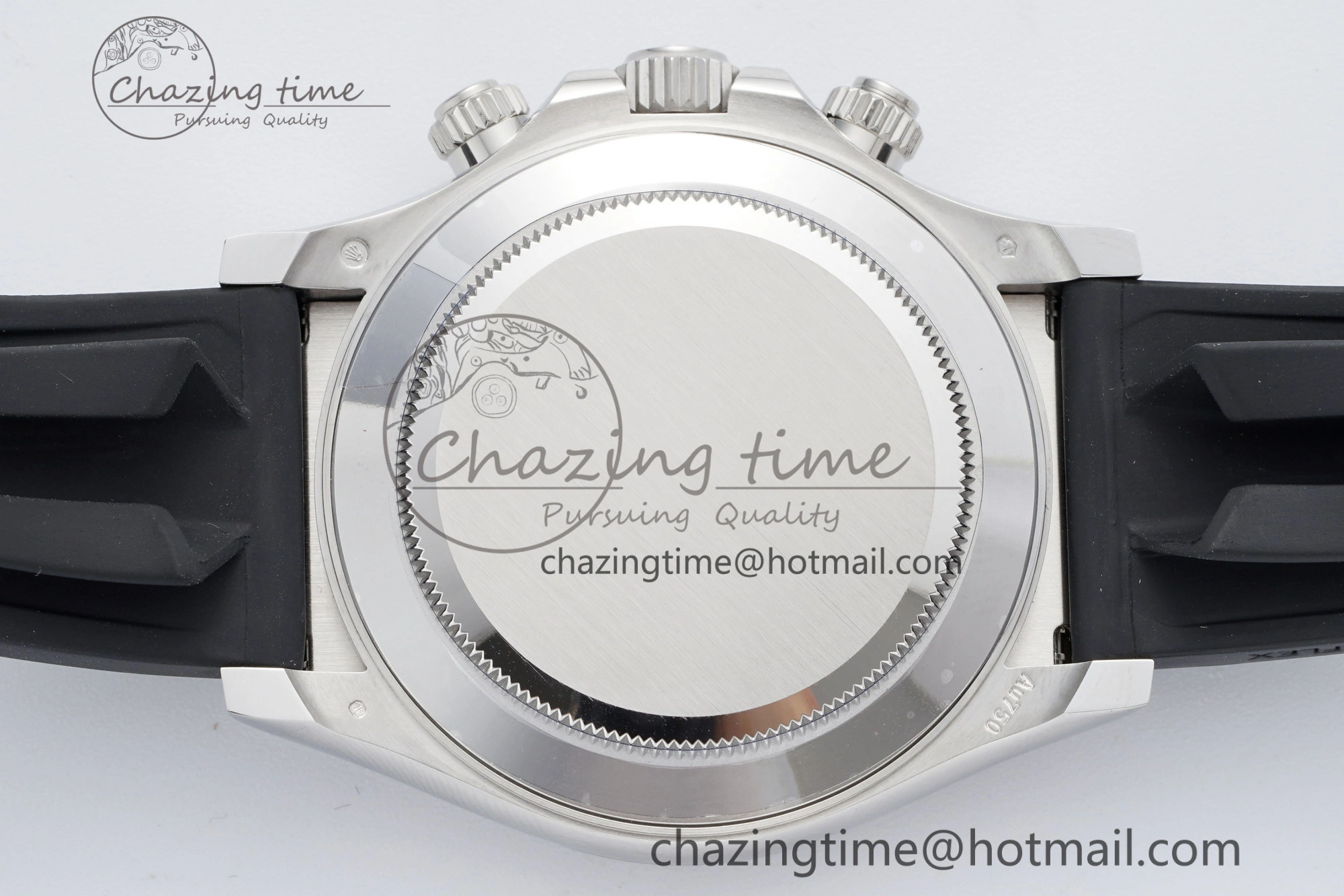 Stylish Daytona 116509 Clean 1:1 Best Edition 904L SS Case Gray Dial on Rubber Strap SA4130 V 2156