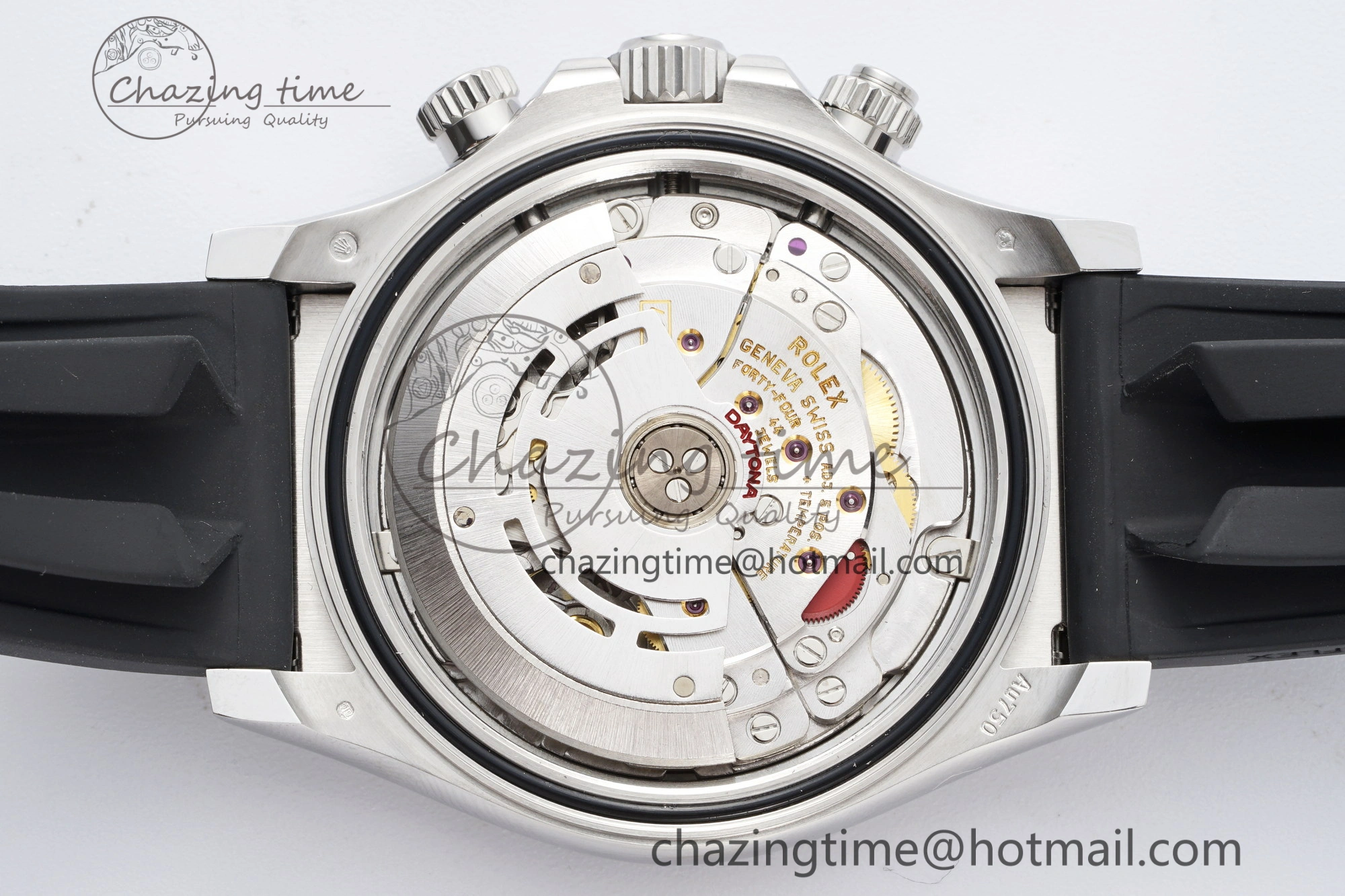 Stylish Daytona 116509 Clean 1:1 Best Edition 904L SS Case Gray Dial on Rubber Strap SA4130 V 2156