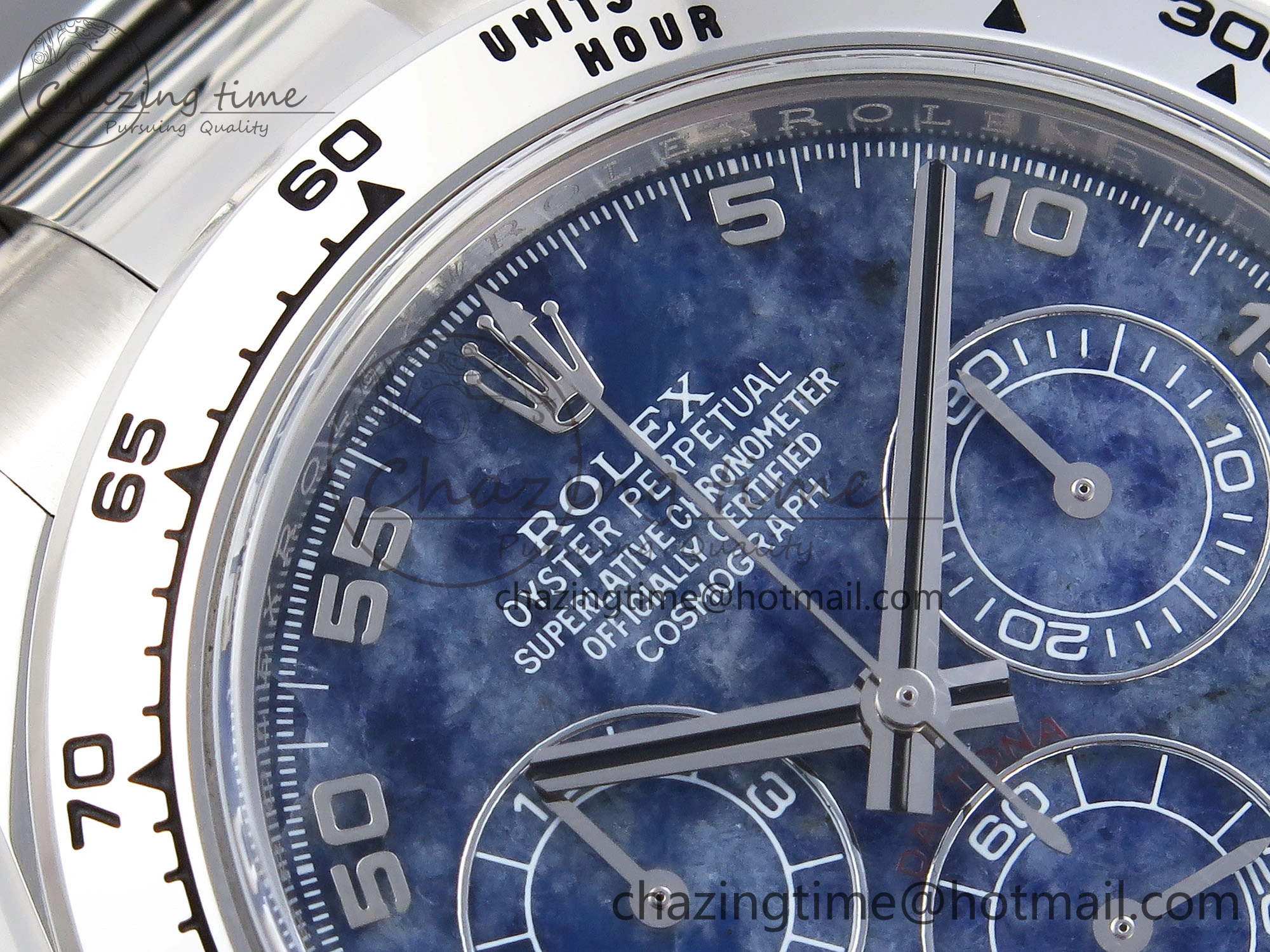 SportInspired Daytona 116509 Clean 1:1 Best Edition 904L SS Case and Bracelet Blue Sodalite Dial SA4130 V 1854