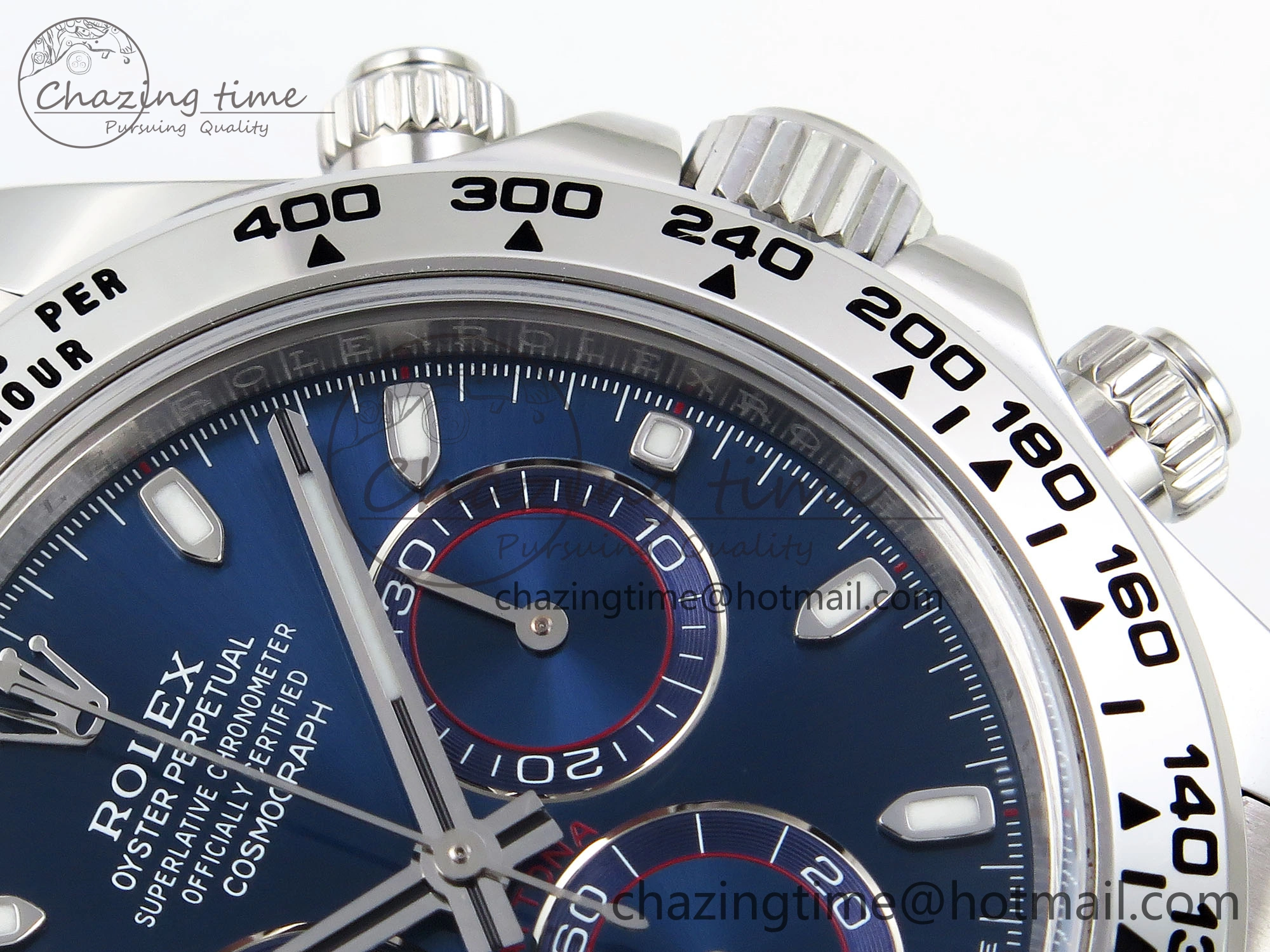 Daytona 116509 Clean 1:1 Best Edition Blue Stick Dial on SS Bracelet SA4130 V Sporty 1743