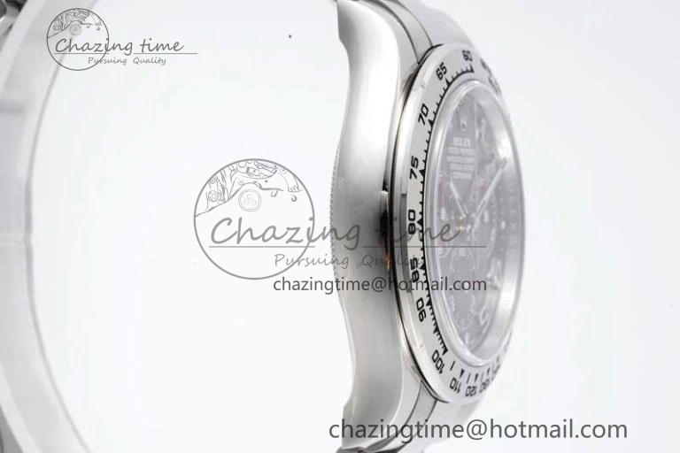 Trendsetting Daytona 116509 Clean 1:1 Best Edition Gray Dial Arabic Markers on SS Bracelet SA4130 V 2009
