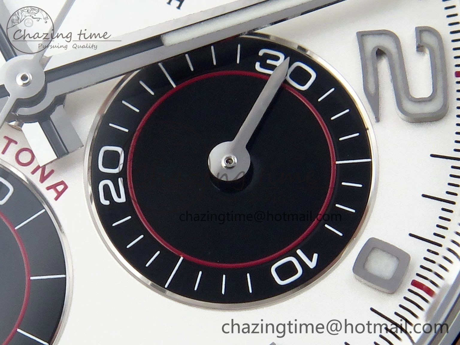 OnTrend Daytona 116509 Clean 1:1 Best Edition White Dial Arabic Markers on SS Bracelet SA4130 V 1947