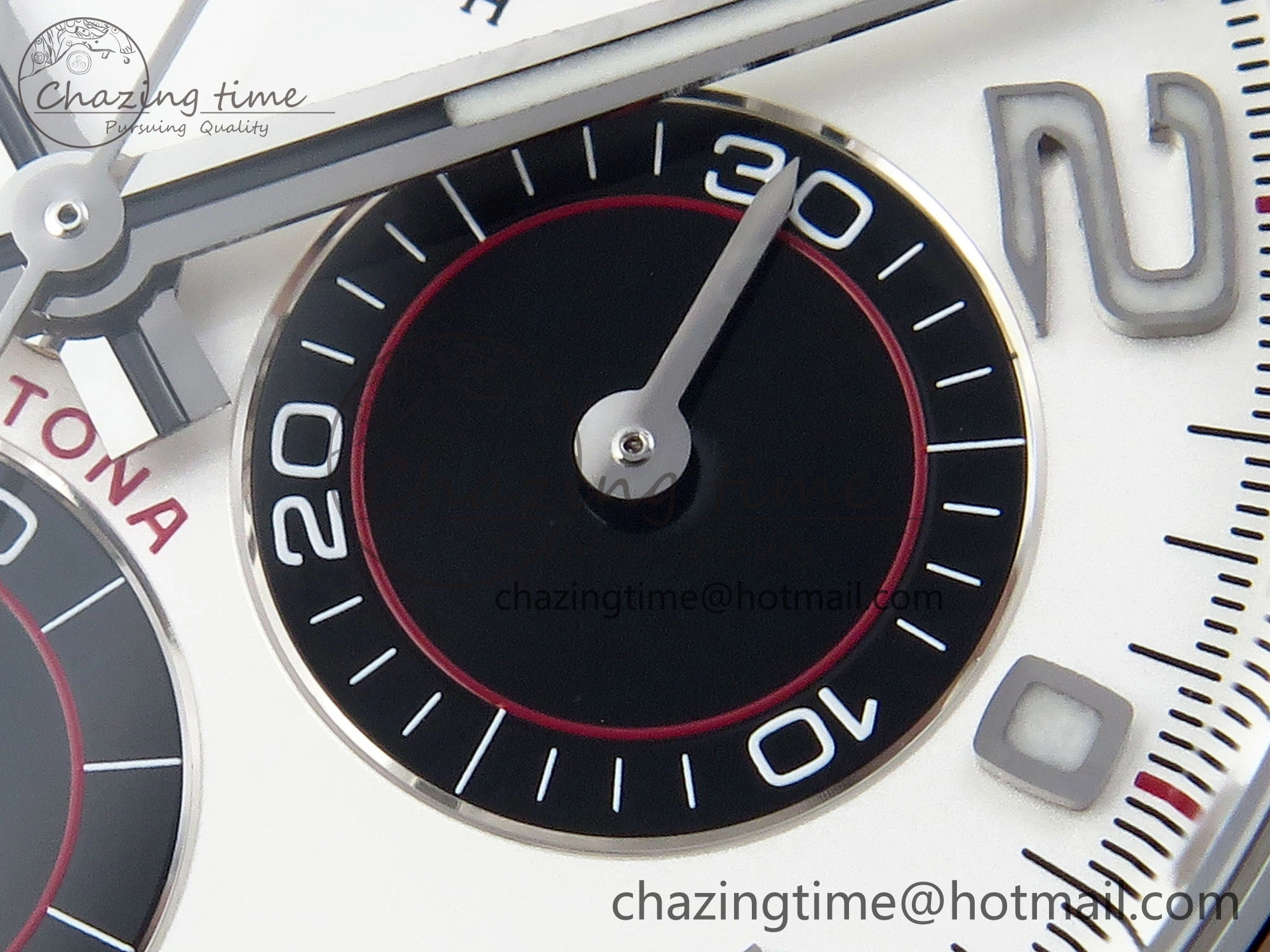 OnTrend Daytona 116509 Clean 1:1 Best Edition White Dial Arabic Markers on SS Bracelet SA4130 V 1947