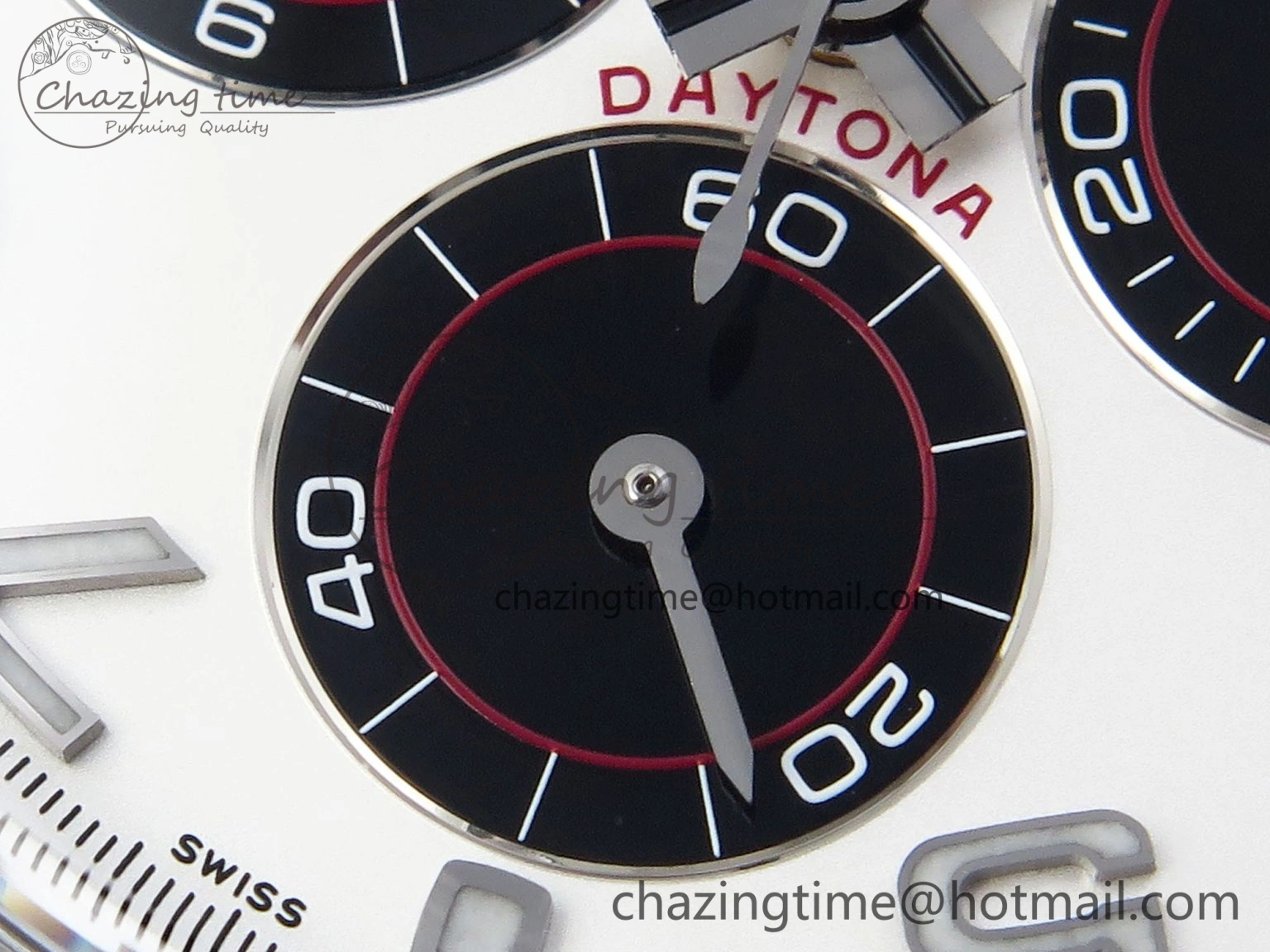 OnTrend Daytona 116509 Clean 1:1 Best Edition White Dial Arabic Markers on SS Bracelet SA4130 V 1947