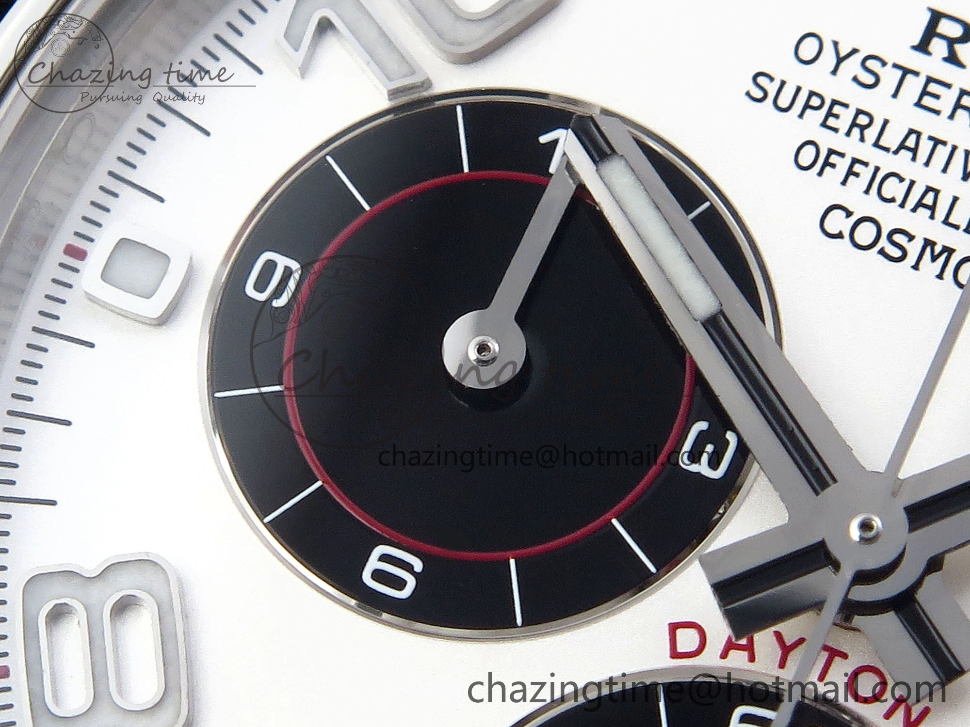 OnTrend Daytona 116509 Clean 1:1 Best Edition White Dial Arabic Markers on SS Bracelet SA4130 V 1947