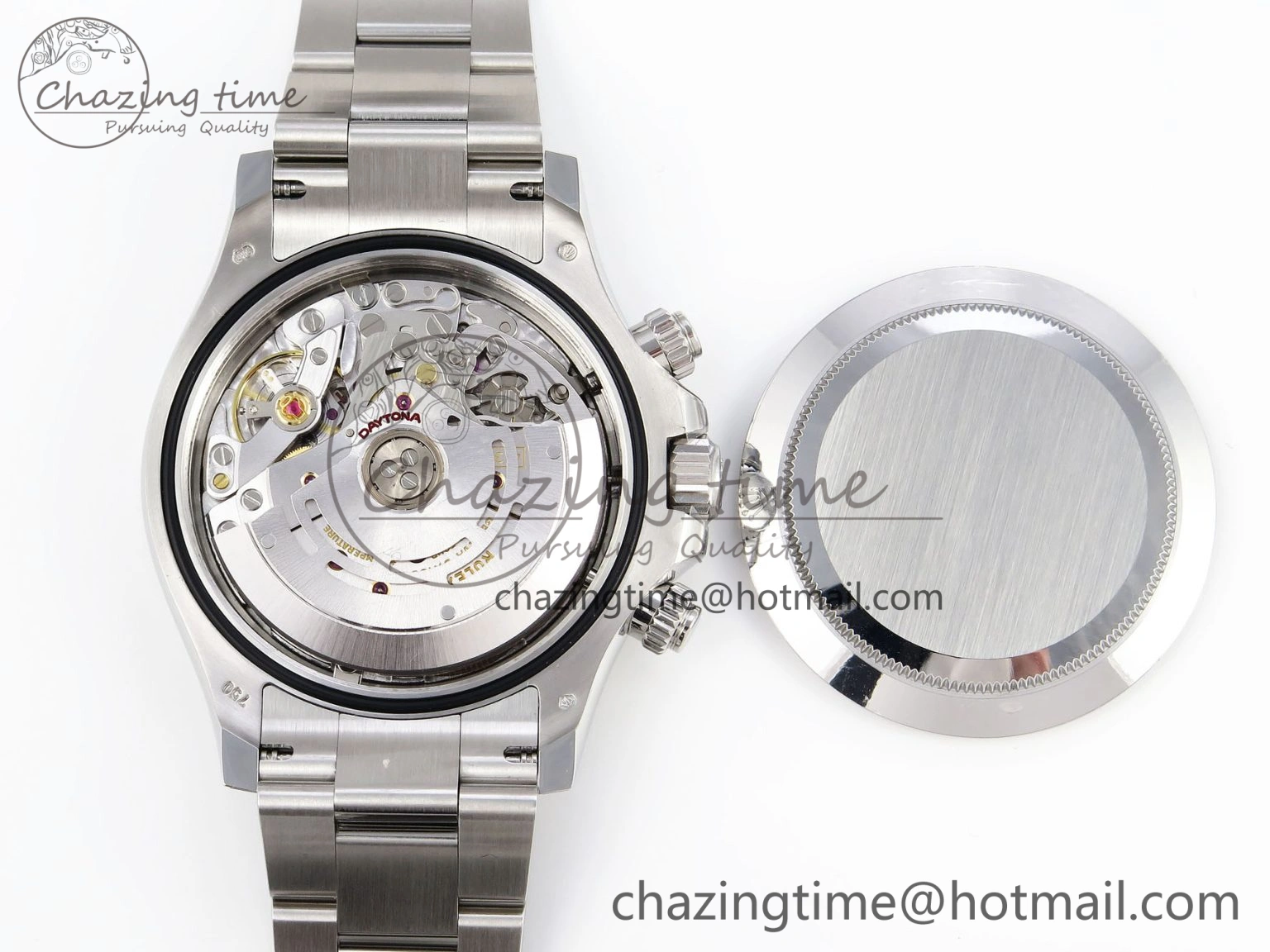 OnTrend Daytona 116509 Clean 1:1 Best Edition White Dial Arabic Markers on SS Bracelet SA4130 V 1947