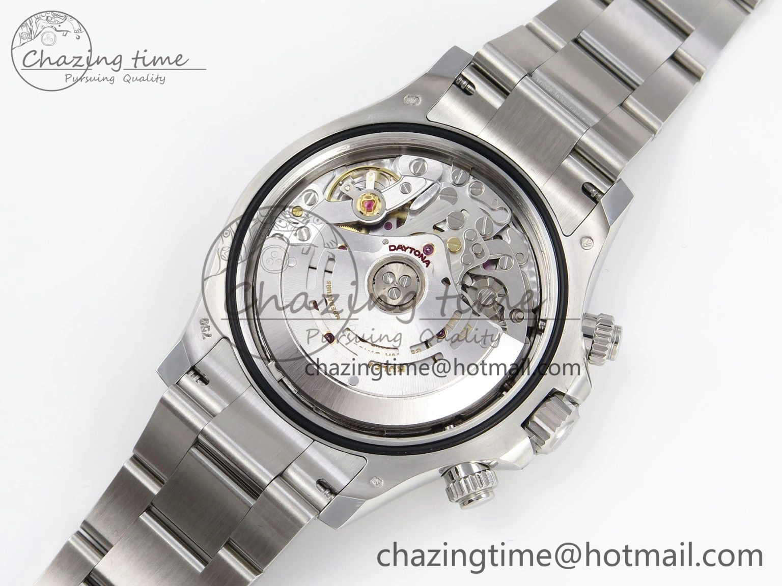 OnTrend Daytona 116509 Clean 1:1 Best Edition White Dial Arabic Markers on SS Bracelet SA4130 V 1947