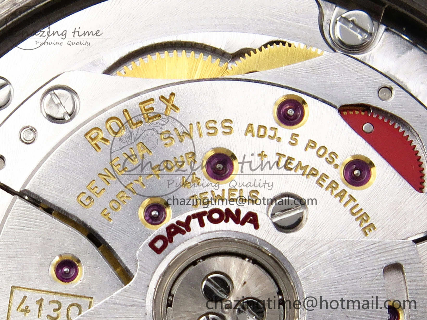 OnTrend Daytona 116509 Clean 1:1 Best Edition White Dial Arabic Markers on SS Bracelet SA4130 V 1947