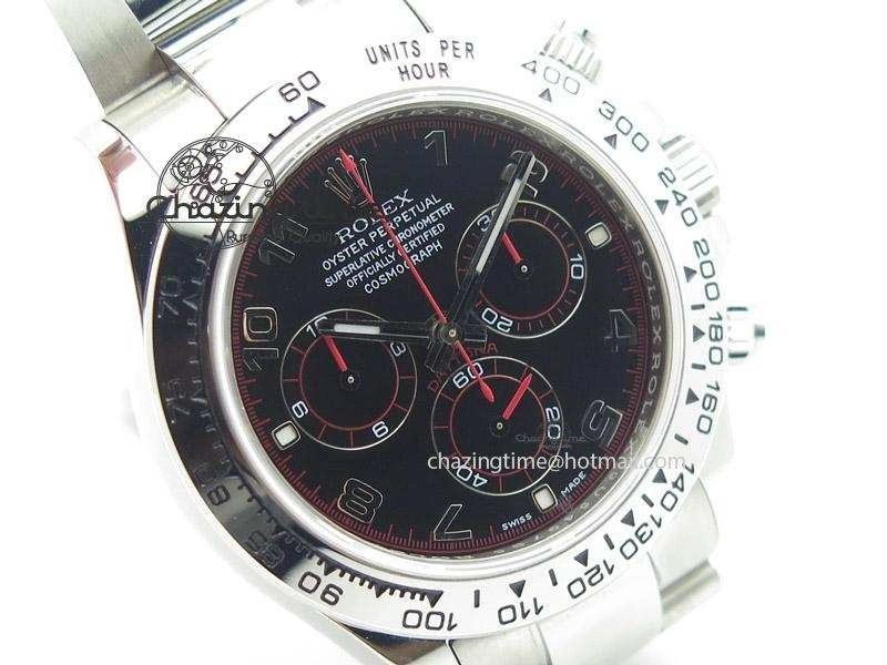 Daytona 116509 JF Best Edition Black Dial On SS Bracelet A StreetReady 4023