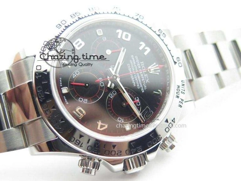 Daytona 116509 JF Best Edition Black Dial On SS Bracelet A StreetReady 4023