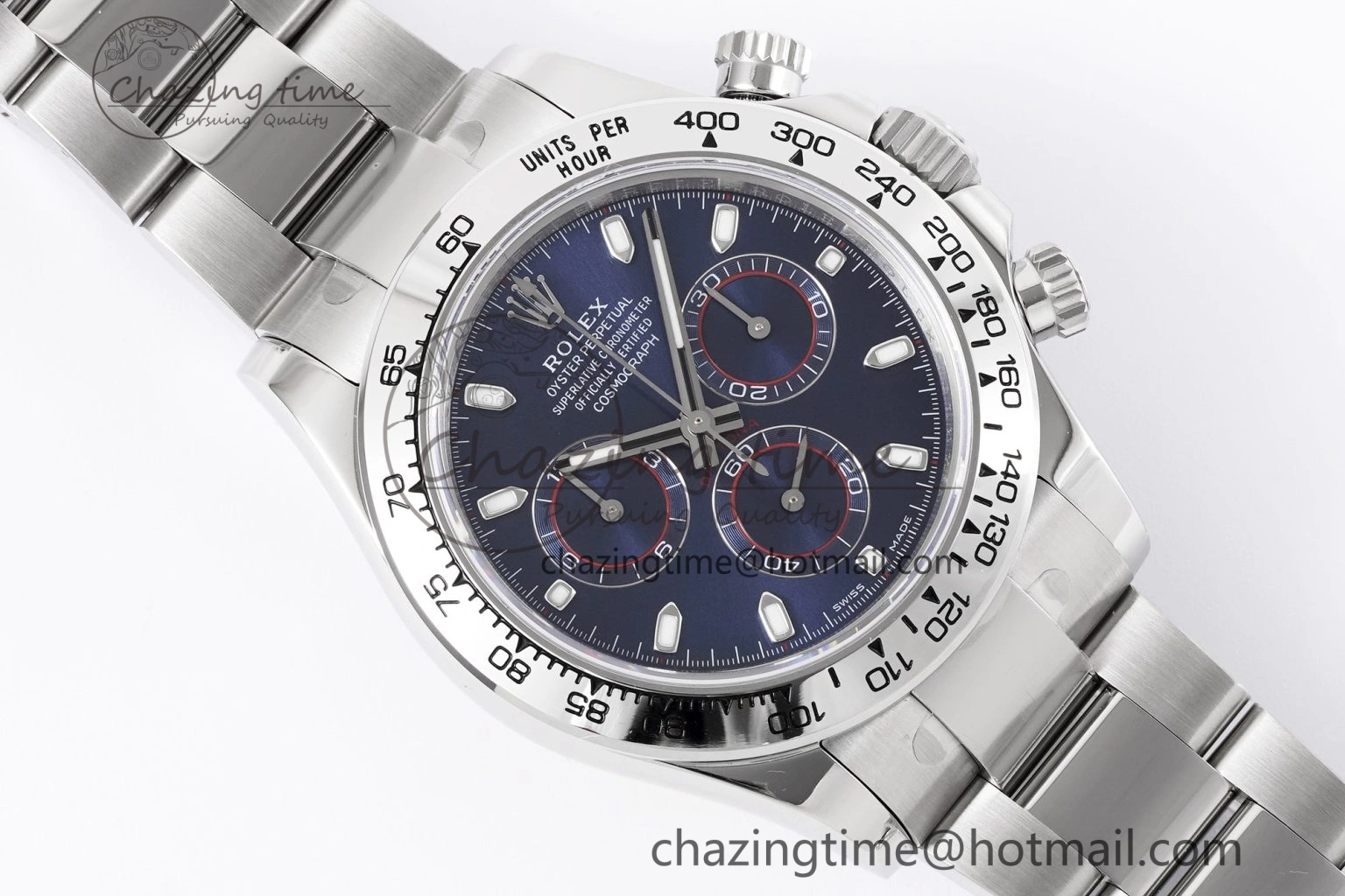 Daytona 116509 KING 1:1 Best Edition Blue Dial on SS Bracelet SH TimelessDesign 1914