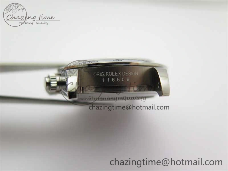 Youthful Daytona 116509 KKF 1:1 Best Edition 904L Steel Gray Dial on SS Bracelet A 2459
