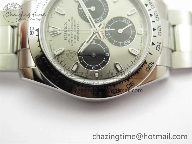 Youthful Daytona 116509 KKF 1:1 Best Edition 904L Steel Gray Dial on SS Bracelet A 2459
