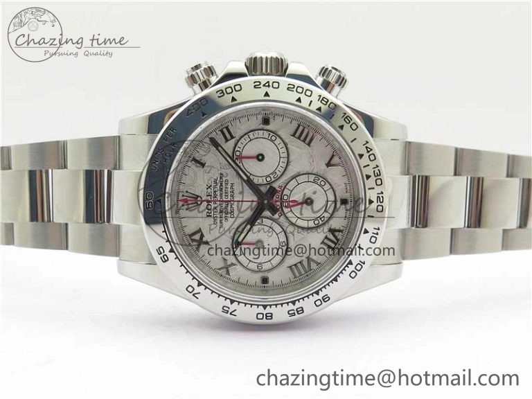 SmoothTexture Daytona 116509 ‘Meteorite’ Noob 1:1 Best Edition 904L SS Case and Bracelet SA4130 V 2608