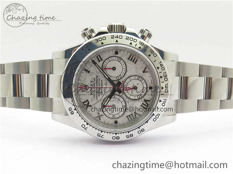 SmoothTexture Daytona 116509 ‘Meteorite’ Noob 1:1 Best Edition 904L SS Case and Bracelet SA4130 V 2608