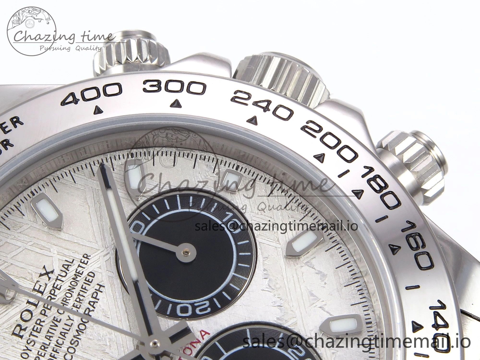 Minimalist Daytona 116509 N6F 1:1 Best Edition Meteorite Dial on YG Bracelet SA 883
