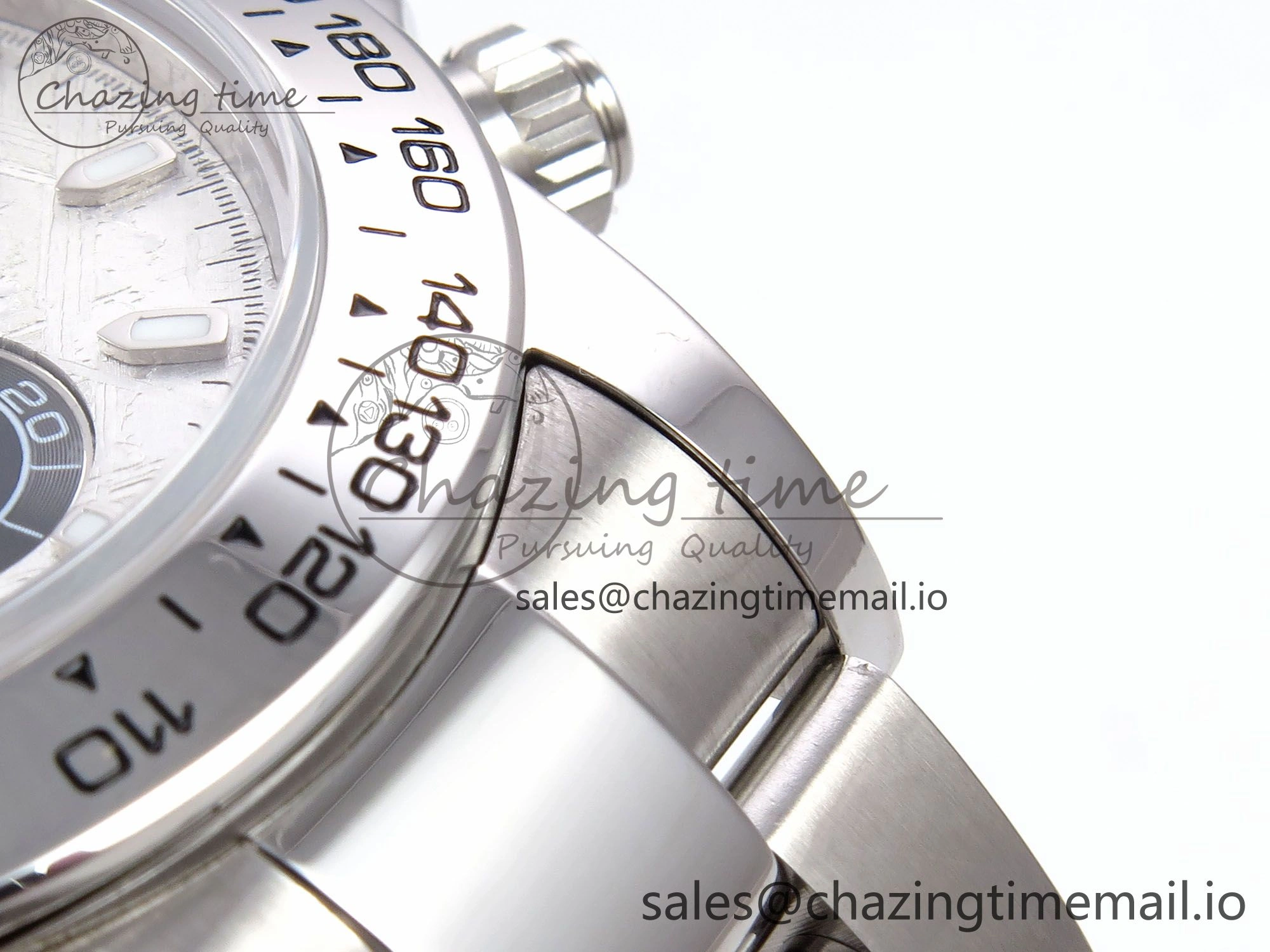 Minimalist Daytona 116509 N6F 1:1 Best Edition Meteorite Dial on YG Bracelet SA 883