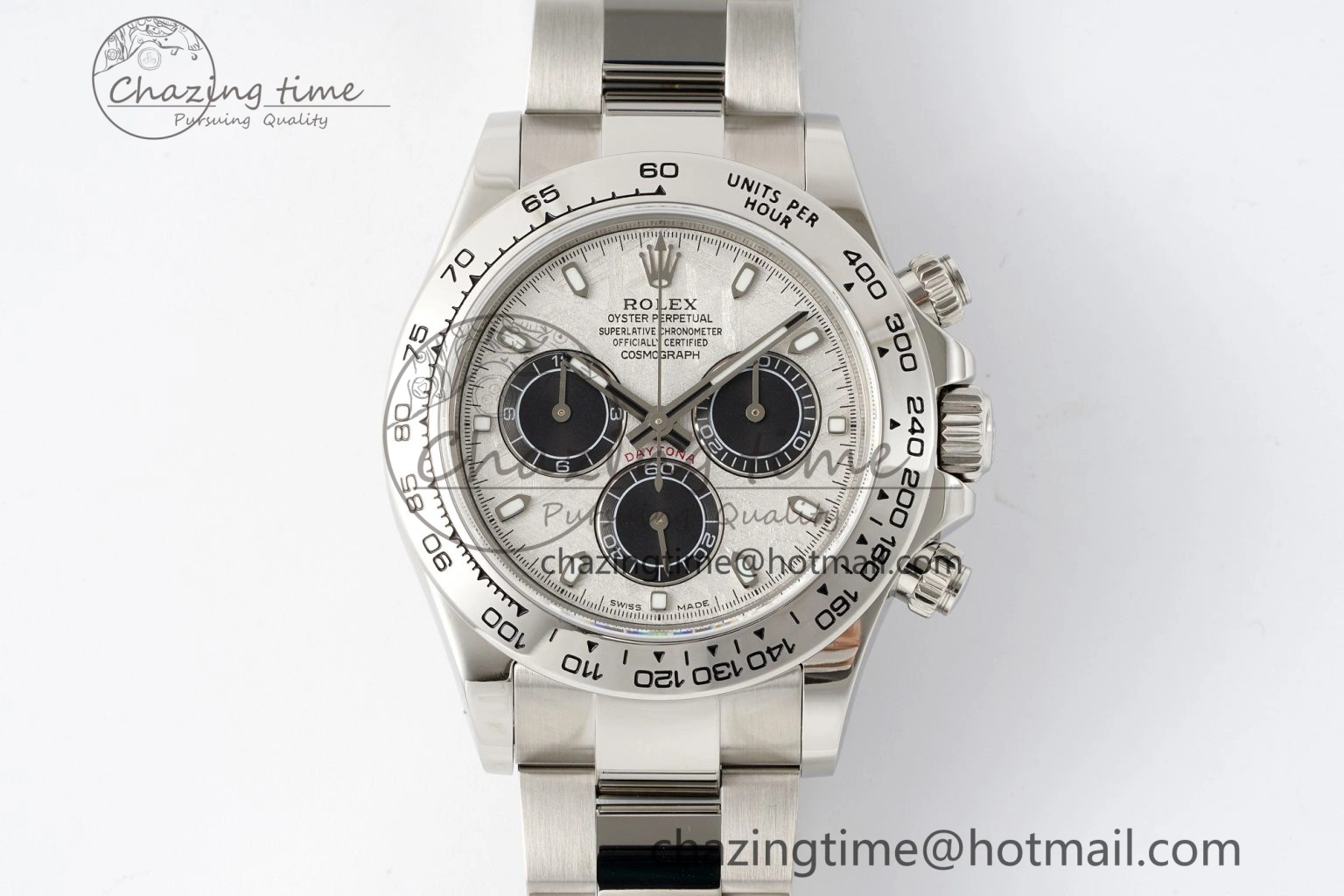 Daytona 116509 Noob 1:1 Best Edition Meteorite Dial on SS Bracelet SA Compact 2014