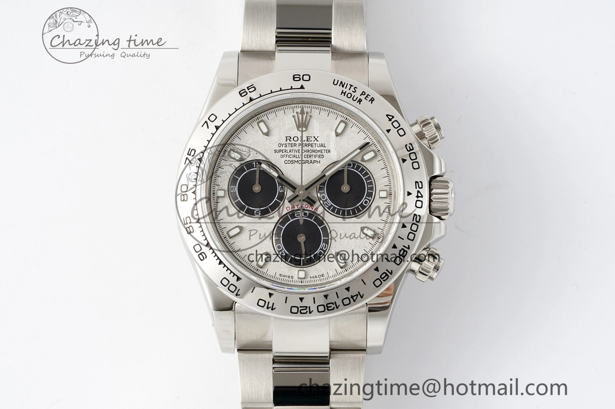 Daytona 116509 Noob 1:1 Best Edition Meteorite Dial on SS Bracelet SA Compact 2014