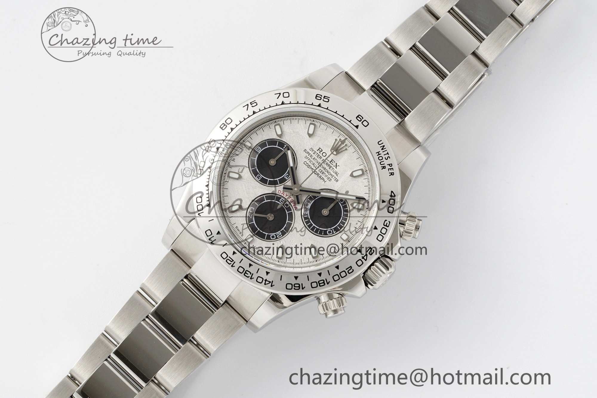 Daytona 116509 Noob 1:1 Best Edition Meteorite Dial on SS Bracelet SA Compact 2014