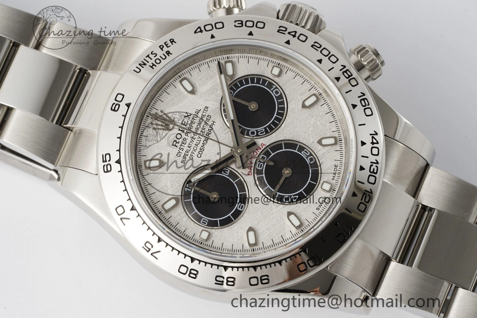 Daytona 116509 Noob 1:1 Best Edition Meteorite Dial on SS Bracelet SA Compact 2014