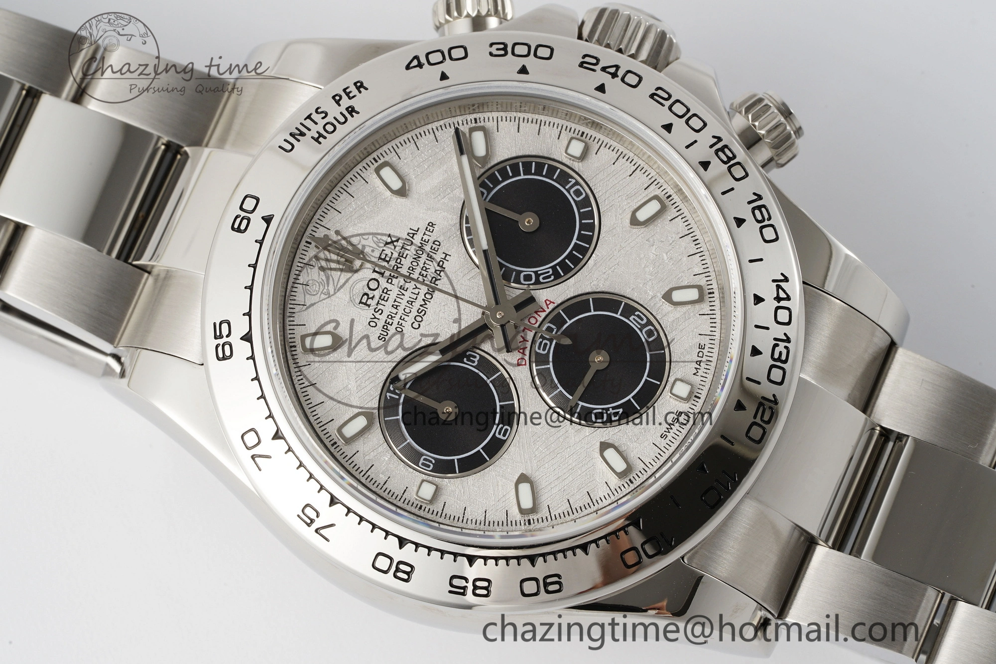 Daytona 116509 Noob 1:1 Best Edition Meteorite Dial on SS Bracelet SA Compact 2014