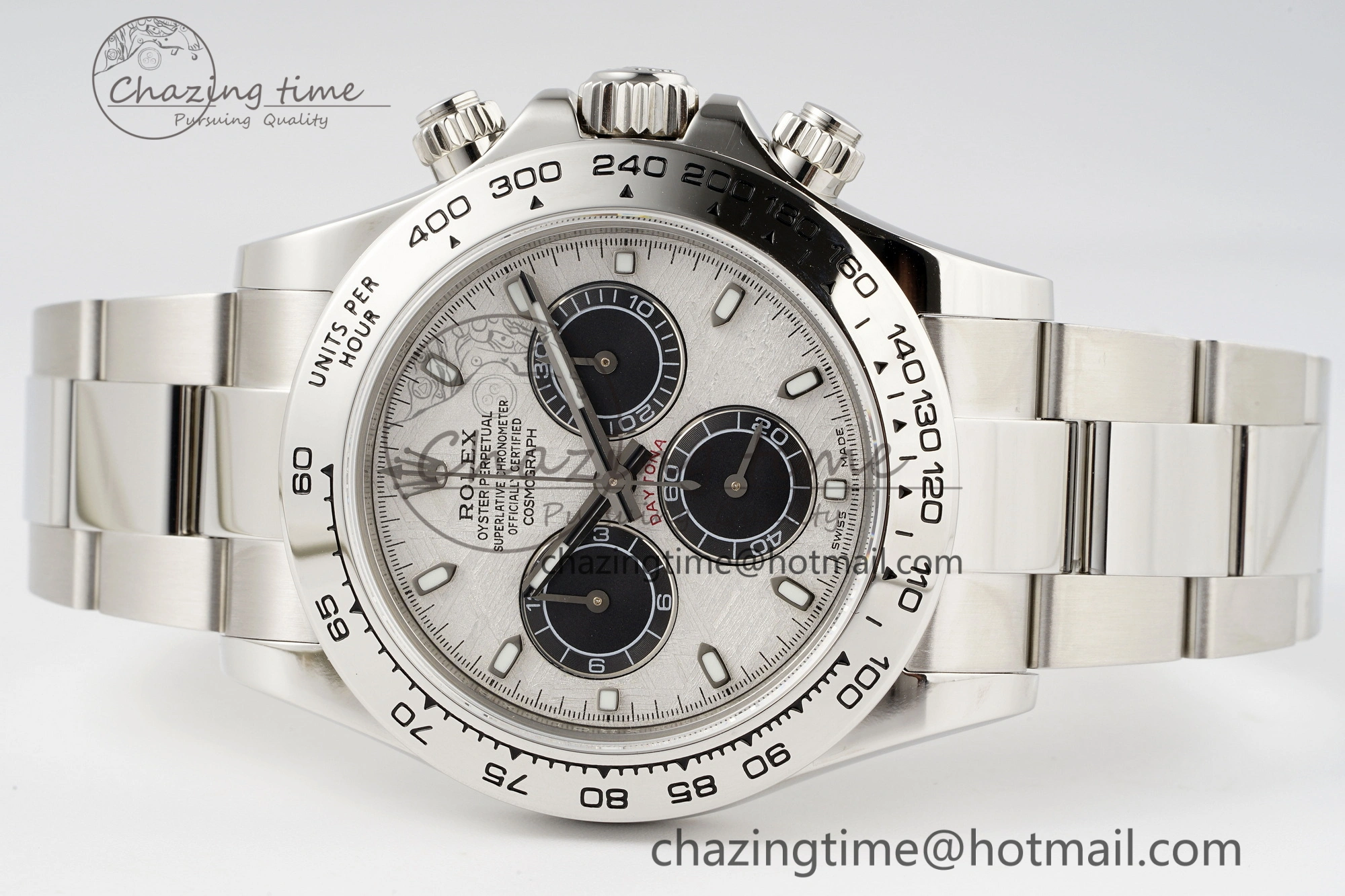 Daytona 116509 Noob 1:1 Best Edition Meteorite Dial on SS Bracelet SA Compact 2014
