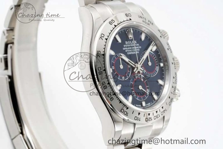 Daytona 116509 QF 1:1 Best Edition Blue Dial on SS Bracelet SA Casual 2268