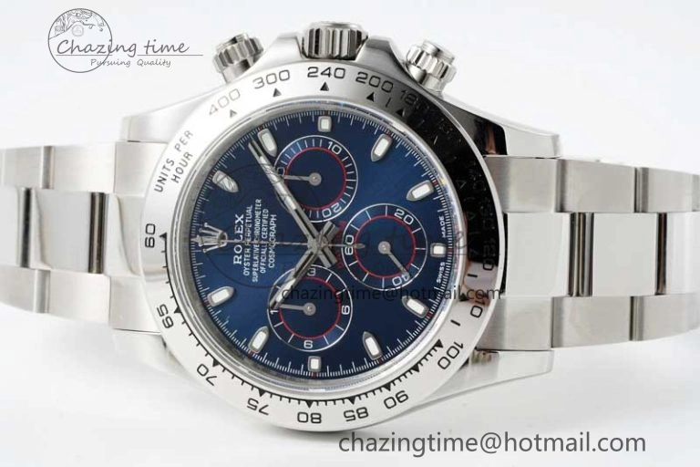 Daytona 116509 QF 1:1 Best Edition Blue Dial on SS Bracelet SA Casual 2268