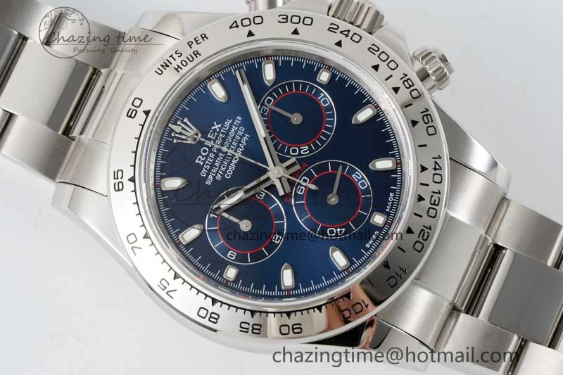 Daytona 116509 QF 1:1 Best Edition Blue Dial on SS Bracelet SA Casual 2268