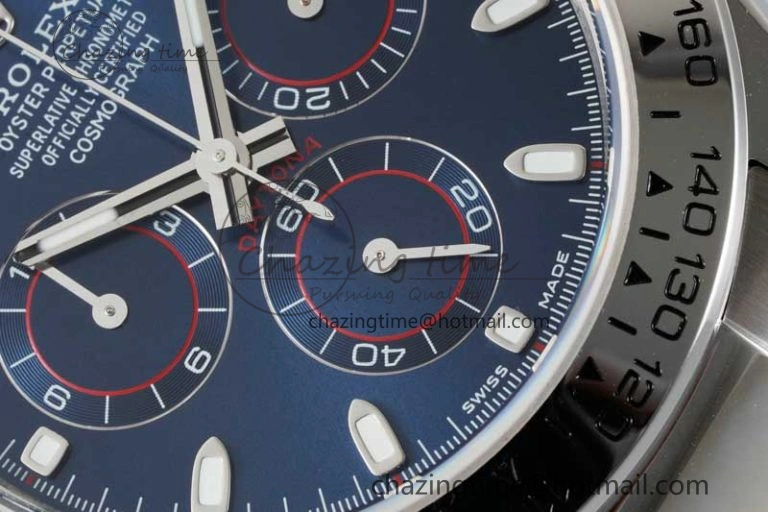 Daytona 116509 QF 1:1 Best Edition Blue Dial on SS Bracelet SA Casual 2268