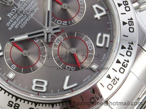 FreshLook Daytona 116509 QF 1:1 Best Edition Gray Numeral Dial on SS Bracelet SH4130 V3 (Gain Weight) 1618