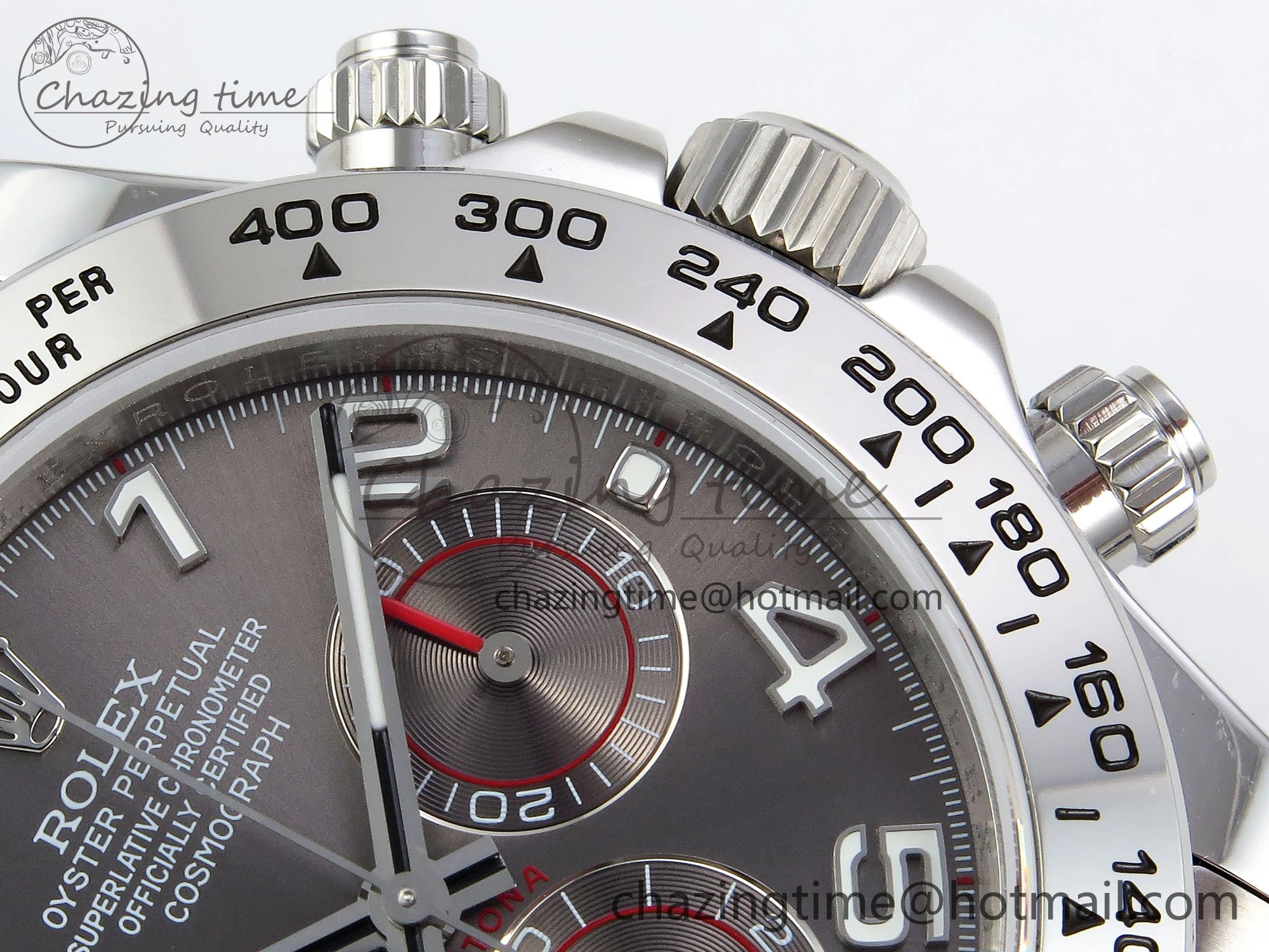 FreshLook Daytona 116509 QF 1:1 Best Edition Gray Numeral Dial on SS Bracelet SH4130 V3 (Gain Weight) 1618