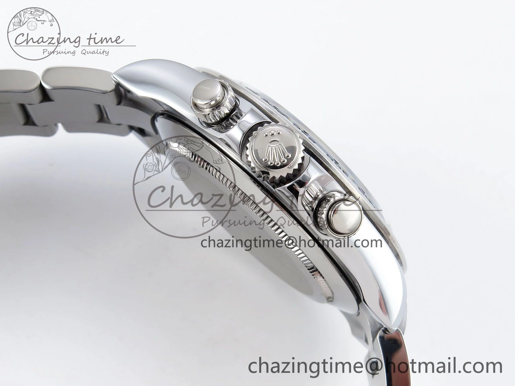 Daytona 116509 QF 1:1 Best Edition Gray Black Dial on SS Bracelet SH4130 V3 (Gain Weight) FreshLook 1405