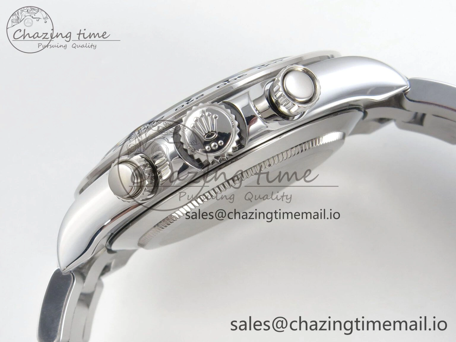 Daytona 116509 SS 3CF 1:1 Best Edition SS Bezel Brown MOP Diamonds Dial on SS Bracelet SH4130 V2(Mod Version) Trendsetting 10811