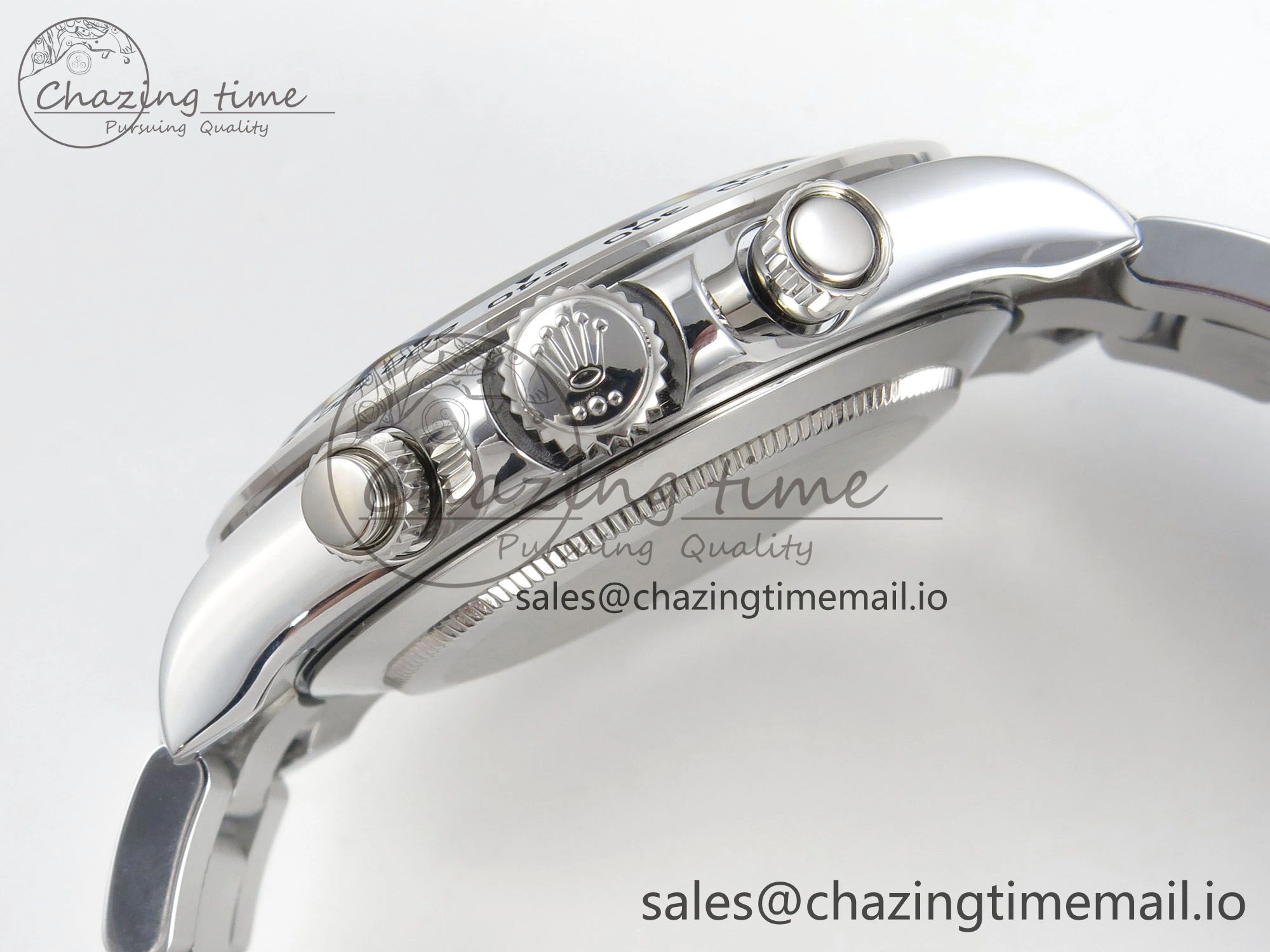 Daytona 116509 SS 3CF 1:1 Best Edition SS Bezel Brown MOP Diamonds Dial on SS Bracelet SH4130 V2(Mod Version) Trendsetting 10811