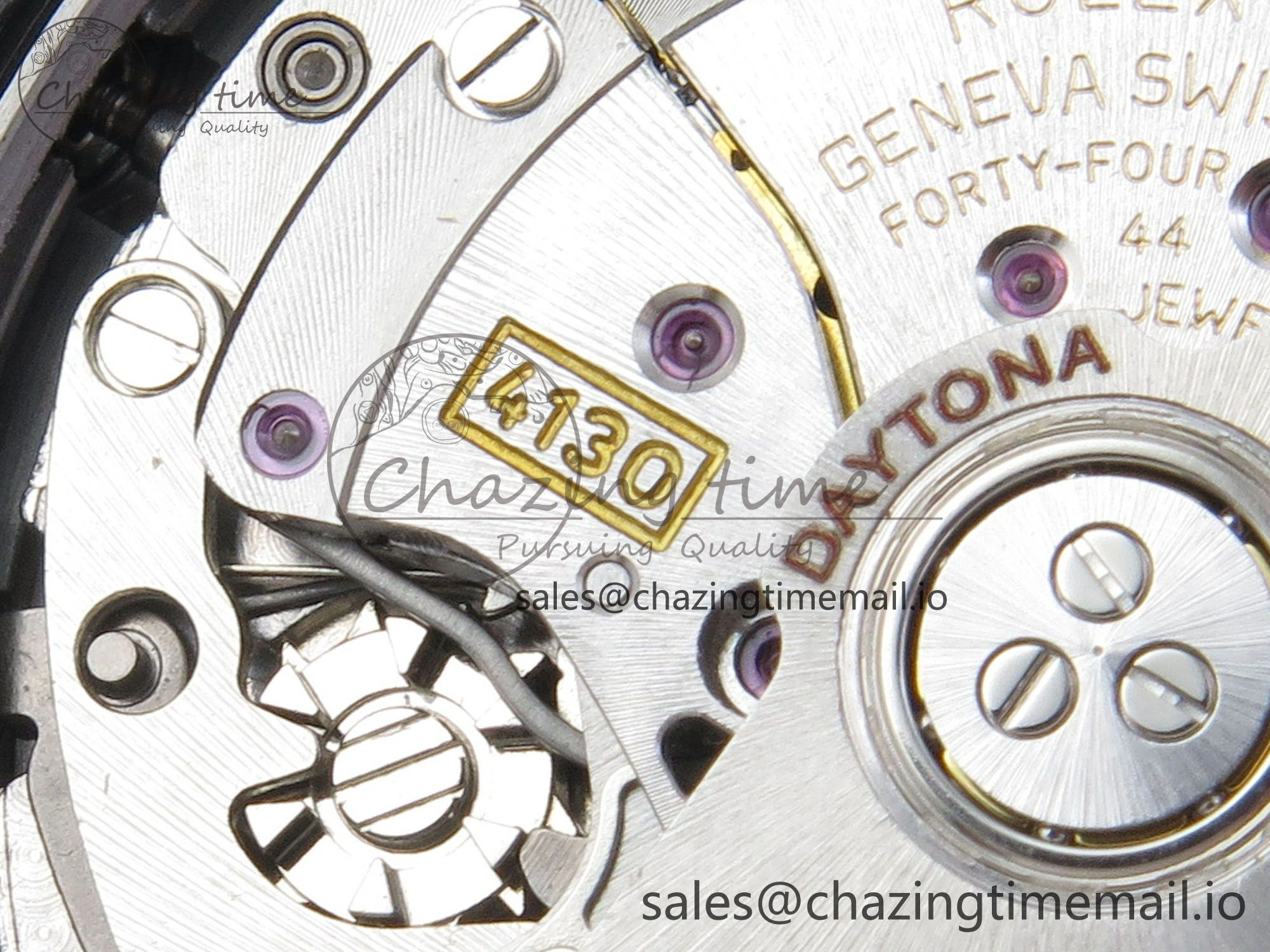 OdorResistant Daytona 116509 SS 3CF 1:1 Best Edition SS Bezel Meteorite Dial on SS Bracelet SH4130 V2(Mod Version) 10812
